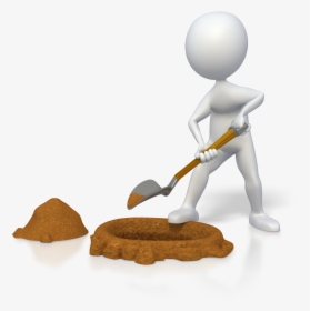 Chapter Idol Portfolio Person Digging - Digging Hole Animated Gif, HD Png Download, Free Download