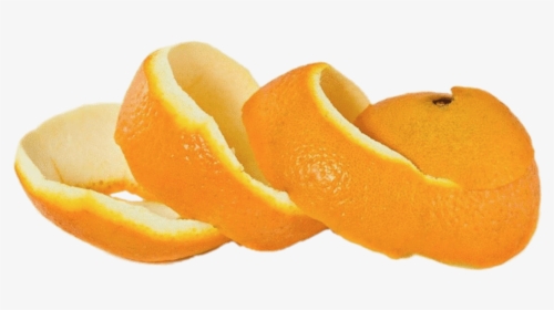 Orange Peel Clip Arts - Orange And Banana Peel, HD Png Download, Free Download