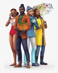 Sims 4 Seasons Sims, HD Png Download, Free Download