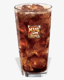 Glass Of Mug Root Beer - Glass Of Diet Pepsi, HD Png Download, Free Download