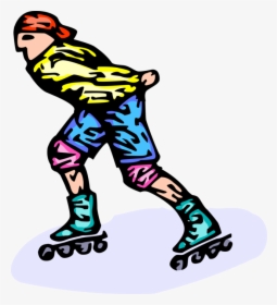 Rollerblading On Inline Image, HD Png Download, Free Download