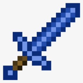 Espada De Lapislázuli - Minecraft Lapis Lazuli Sword, HD Png Download, Free Download