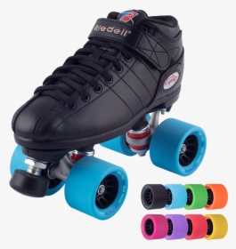 Riedell R3 Demon Speed Roller Skates, HD Png Download, Free Download