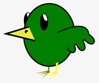 Transparent Dove Clipart Png - Green Bird Cartoon, Png Download, Free Download