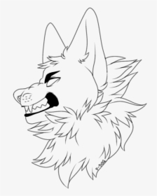 Wolf At Getdrawings - Wolf Head Base, HD Png Download, Free Download