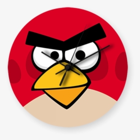 Angry Bird Printed Wallclock - Angry Birds Wallpaper Pc Red, HD Png Download, Free Download