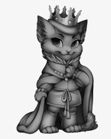 Royal Cat Base - Transparent Furry Base Cat, HD Png Download, Free Download