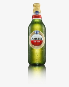 Amstel Beer Bottle 500ml - Amstel Beer Bottle Png, Transparent Png, Free Download
