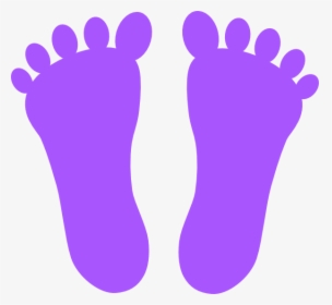 Transparent Foot Steps Png - Red Footprint Clipart, Png Download, Free Download