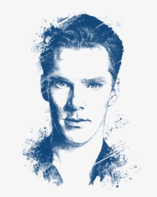 Benedict Cumberbatch Sketch, HD Png Download, Free Download