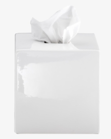 White Ceramic Tissue Box Cover, HD Png Download, Free Download