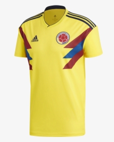 Colombia World Cup 2018 Home Jersey"  Title="colombia - Colombia Kit World Cup 2018, HD Png Download, Free Download