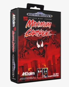 Spiderman And Venom Maximum Carnage Sega Genesis, HD Png Download, Free Download