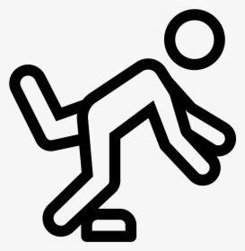 The Image Is Of A Person That Is Falling - Watch Your Step Vector, HD Png Download, Free Download