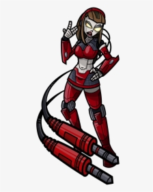 Here"s Some Art Of Courtney Gears From Ratchet & Clank - Ratchet And Clank 3 Courtney Gears, HD Png Download, Free Download