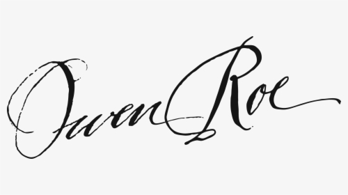 Or Signature Slant Black - Owen Roe Winery Logo, HD Png Download, Free Download