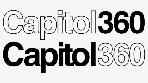 Capitol 360-black - Oval, HD Png Download, Free Download