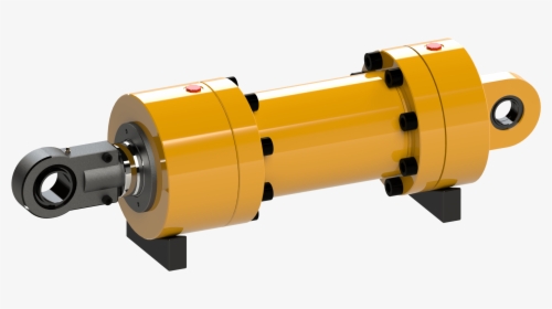 Bolted Construction Cylinder Painted - Bolted Type Hydraulic Cylinder, HD Png Download, Free Download