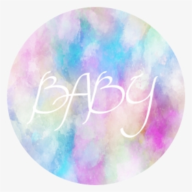 Color Colorsplash Baby Paradise Cute Cool Circle Pink - Circle, HD Png Download, Free Download