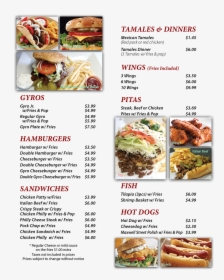 Gyro Express Menu Chicago Heights , Png Download - Gyro Express Menu Chicago Heights, Transparent Png, Free Download