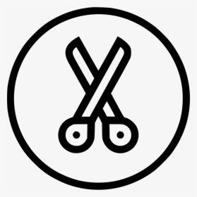 Cut Scissor Trim Tool Cutter Shear Craft - Art & Craft Icon Png, Transparent Png, Free Download
