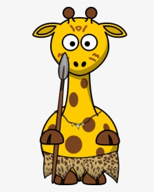 This Free Icons Png Design Of Giraffe Wild - Cartoon Animals Clipart, Transparent Png, Free Download