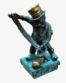 Crafts, Poland, Wroclaw, Gnome, Statue Bronze - Wrocław's Dwarfs, HD Png Download, Free Download