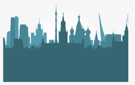 Get A Visa - Skyline Moscow Silhouette Png, Transparent Png, Free Download