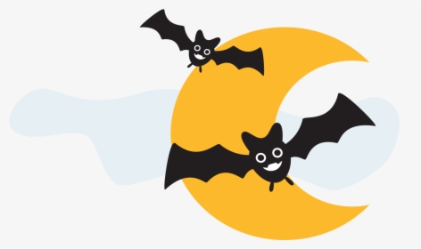 Bat Halloween Drawing Party Clip Art - Bat Hanging Upside Down Vector, HD Png Download, Free Download