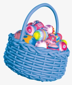 Easter Basket Png Photos - Clipart Easter Egg Basket, Transparent Png, Free Download