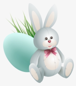 Easter Bunny Easter Egg Clip Art - Transparent Easter Bunny Png, Png Download, Free Download