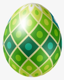 Easter Egg Png Green - Green Easter Egg Png, Transparent Png, Free Download