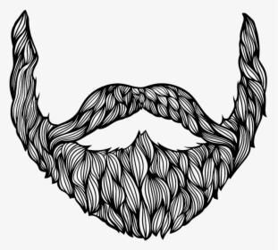 This Png File Is About Beards , People - Beard Drawing, Transparent Png, Free Download