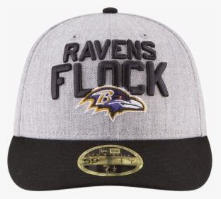 Ravens Flock Hat , Png Download - Cap Ravens Draft 2018, Transparent Png, Free Download