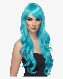 Transparent Long Hair Wig Png - Lace Wig, Png Download, Free Download
