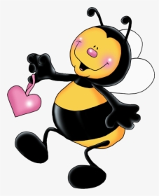 Фотки Cute Bee, Cartoons Love, Pink Love, Bee Clipart, - Bee Pink, HD Png Download, Free Download