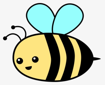 Transparent Cute Bee Png - Openclipart Org, Png Download, Free Download