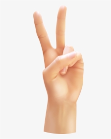 Victory Hand Gesture Png - Victory Hand Sign Png Transparent, Png Download, Free Download