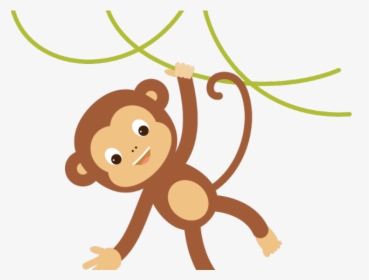 Cartoon Monkey Images - Hanging Monkey Png Cartoon, Transparent Png, Free Download