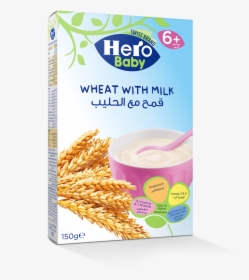 Hero Baby 8 Cereal & Fruit With Milk 150g, HD Png Download, Free Download