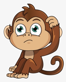 Transparent Silly Monkey Clipart - Animated Picture Of Animals, HD Png Download, Free Download