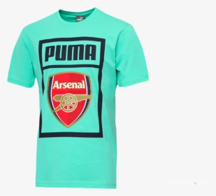 T-shirt Puma Arsenal Fc Fan Cannon Tee 754152 14 Puma - Puma Arsenal T Shirt, HD Png Download, Free Download