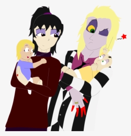 And Lydia Family Take By Fableworldna On - Beetlejuice Art Lydia X Beetlejuice, HD Png Download, Free Download