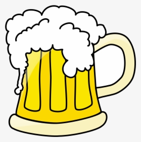 Beer Clip Art Black And White Free Clipart Images Transparent - Beer Clipart, HD Png Download, Free Download