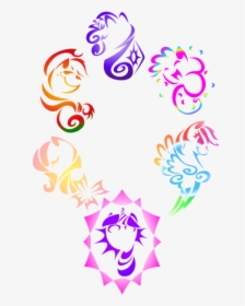 Colorful Tribal Tattoo Designs - My Little Pony Tribal, HD Png Download, Free Download