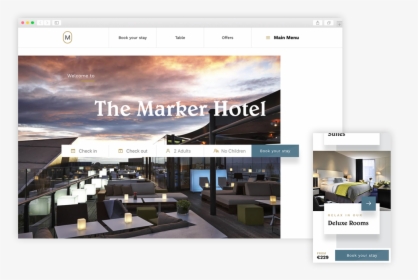 Kooba Blog Marker Main Image - Marker Hotel Dublin, HD Png Download, Free Download