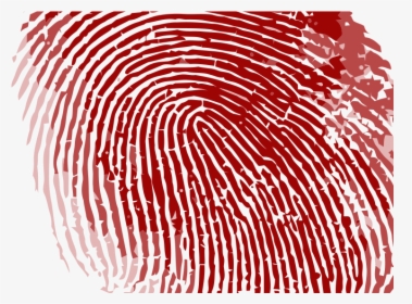 Fingerprint Transparent Red Clipart Library Download - Transparent Background Red Fingerprint Png, Png Download, Free Download