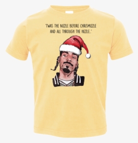 Snoop Dogg Twas The Nizzle Before Chrismizzle Toddler - Sweater, HD Png Download, Free Download