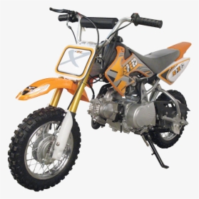 Dirt Bike 70cc Semi Auto - Motorcycle, HD Png Download, Free Download