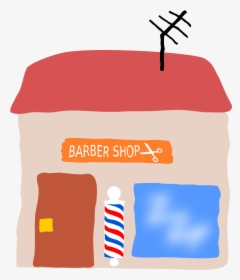 Crooked Barbershop 1 Clip Arts - Scalable Vector Graphics, HD Png Download, Free Download